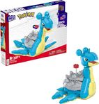 MEGA Pokémon Lapras: Mechanische, detailreiche Lapras-Figur Zum Zusammenbauen mit Einer Größe von Circa 18 cm