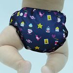 POLKA TOTS Reusable & Washable Swim Diaper, Leak proof & Adjustable Swimsuit Costume for Toddlers Baby Kids (Mix, 12-24 Months)