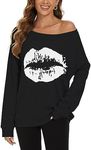 CHICALLURE Womens Long Sleeve Sweat