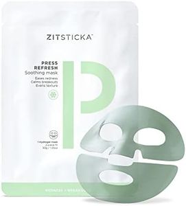 Press Refresh by ZitSticka, Exfoliating and Hydrating Sheet Mask to Soothe Acne-Prone Skin (1 Pack)