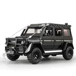 ARNIYAVALA 1: 32 Benz G550 Adventure Edition Car Model Alloy Rear Pull Sound and Light Open Door Children's Toy Car Die Casting Sports Toy (black)