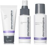 Dermalogica Sensitive Skin Rescue Kit | Includes: Face Wash, Toner & Face Moisturizer | Calms, Soothes and Minimizes Irritation