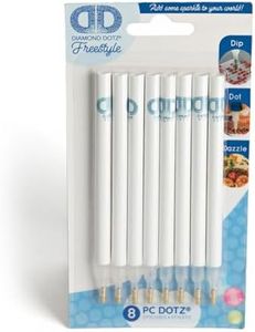 Diamond Dotz Accessories Bulk Pack White Stylus Diamond Painting Pens - Diamond Art Accessories, Gem Painting Pens, Tools & Supplies for Crafting and Art Projects