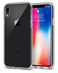 CEDO iPhone XR Clear Case | Soft Flexible Slim-Fit | Full Body 360 Protection Shock Proof TPU Back Cover (Transparent)