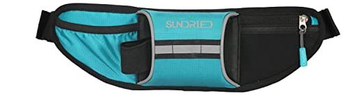 Sundried Blue Accessories Belt Running Hydration Waist Bag Water Bottle Belt Holder for Hiking Cycling and Ultrarunning