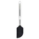 KitchenAid Premium Stainless Steel Scraping Spatula, Cooking Kitchen Utensil - Black