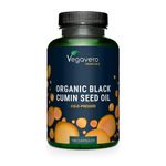 Vegavero Organic Black Cumin Seed Oil 1000 mg | Cold Pressed | 180 Capsules | Nigella Sativa | High Strength Thymoquinone & Linoleic Acid | NO Additives | Vegan | Added Vitamin E