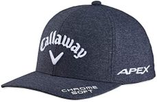 Callaway Golf Performance Pro Tour Cap Collection Headwear (XL, Black/Heather)