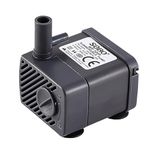 VAYINATO Sobo Aquarium Energy Saving Submersible Pump (Wp-3200, Power : 5W, Output : 300L/H, Upto 3 Feet Tank Grey