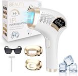 ACWOO IPL Laser Hair Removal, Painless, Long Lasting & Ice Cooling Hair Removal Device for Women & Men, 3-in-1 Functions HR/SC/RA Laser Hair Removal Device with 9 Energy Levels, 2 Modes, Full Body Use