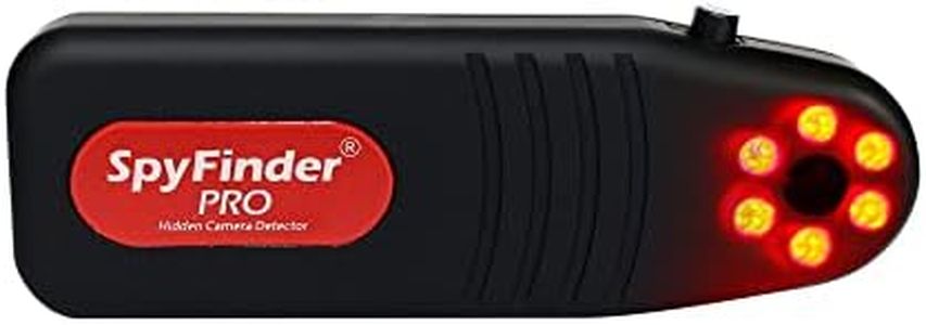 SPYFINDER PRO Hidden Camera Detector & Spy Camera Finder – Portable Optical Lens Detector for Hotels, Airbnbs, Travel – Detects Covert Cameras Even When Off