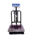 ORAS TECH 200kg Capacity 20g Accuracy Stainless Steel Digital Weighing/Weight Machine for Kitchen Shop with Backlit Display Electronic Weighing Scale/Weight Machine for Commercial Use (16 * 16 Inch)