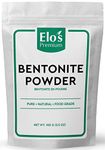 Bentonite Powder Clay (100g)| Packed in Canada| 100% Pure and All-Natural Food-Grade Agent| Wine Clarifier and Fining Agent| by Elo’s Premium