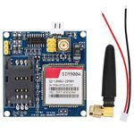 SIM900A SMS Development Board, Module Communicate with 51/STM32/MP430 Single-chip Microcomputers for , GSM Antenna, 5-18V Powered