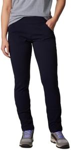 Columbia Women's Anytime Casual Pull On Pant, Dark Nocturnal, Medium