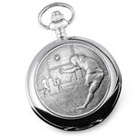 De Walden Mens 40th Birthday Gift Brother Engraved Rugby Pocket Watch 40 Fortieth Gifts