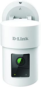 D-Link DCS-8635LH Videocamera Wi-Fi per esterni mydlink 2K QHD Pan & Zoom, visione notturna, registrazione cloud/SD, rilevamento persona/veicolo/rottura vetri basato su AI, sirena 90 dB, IP65