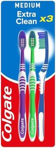 Colgate Palmolive extra clean Toothbrush Medium 2 con 1 free