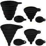 3 Sizes of Kitchen Funnel Set 4 Pac