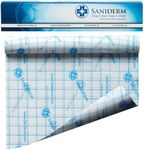 Sani-derm Tattoo Aftercare Bandage (Personal Roll, 10.2 in x 2 yd) – Convenient, Faster Tattoo Healing and Protection – Sterile, Waterproof, and Latex-Free