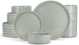 E-far Dinnerware Sets for 6, 18-Pie