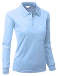 Xpril Women's Pique 180-200 TC Polo Dri Fit Collar T-Shirts