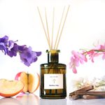 PRISTINE Maldives Villa/Inspired by Marriott Hotel Reed Diffuser for Home Citrusy Grapefruit, Apple/Ocean Breeze/Sandalwood Oil Reed Diffuser Set & Reed Diffuser Sticks Home & Office Décor