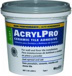 Custom Building Products ARL4000QT 1 Quart AcrylPro Ceramic Tile Mastic, White