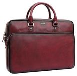 eske Unisex's Utility (Perfo Wine Hand-Stitched)