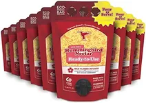 sweet-seed 9-Pack Hummingbird Nectar, 1.5 L (50.7 oz) - Ready to Use, Made in The USA | Extends The Life of Nectar for Hummingbird Feeders - The Ultimate Hummingbird Food