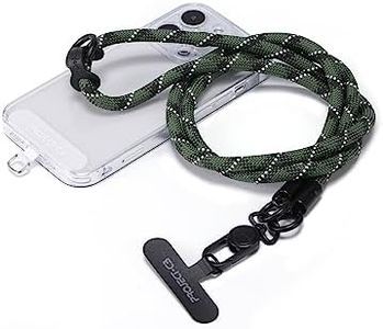 Project-cb Phone Lanyard×1,Phone Tether Tab×2, Crossbody Cell Phone Lanyard,Rope Lanyard,Universal Adjustable Phone Strap(Green)