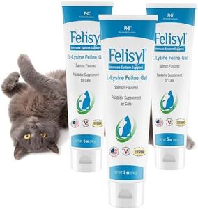 Felisyl L-Lysine Gel for Cats (5oz) – Supports Immune, Respiratory, and Eye Health. Eases Sneezing, Runny Nose, and Watery Eyes. Tasty Salmon Flavor - Made in The USA (3 Pack)