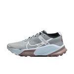 NIKE Women's Running Low, Light Smoke Grey/Black/Glacier Blue/White, 8