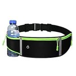 Fanny Packs Waist Bag for Women, Belt Bag Waist Pack Crossbody Bag Fanny Pack Phone Holder for Outdoors Sports Hiking Running (Black)