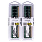 A-TECH 4GB KIT (2 x 2GB) for Dell Studio 540 Desktop Desktop PC Slim Slim 540s. DIMM DDR2 Non-ECC PC2-6400 800MHz RAM Memory. Genuine Brand.