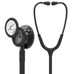 3M Littmann Classic III Monitoring Stethoscope, Smoke-Finish, Black Tube, 69 cm, 5811