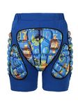Summshall Padded Shorts for Kids 3D Snowboard Shorts Protective Gear, Eva Pad Pants Ski Skating Protection Butt Tailbone Protector Underwear for Snowboard Skate