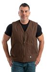 Berne Ladies Washed Insulated Bib - Brown - Small