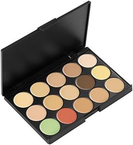 Swiss Beauty Hd Professional Light Weight Multi-Purpose Matte Concealer Color Corrector Palette | Full Coverage, Shade-02,18 Gm |