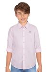 Allen Solly Kids Apparel Solid Regular Shirt (ABSFCSPF238472_Pink 3 4 Years)