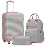 Coolife Suitcase Set 3 Piece Luggag