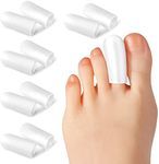 Reppkyh Gel Toe Protector Toe Sleeves, Silicone Toe Caps to Cushion Toe Blister, Corn, Callus, Great for Running, Walking, Stop Toe Pain