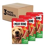 Milk-Bone Original Dog Biscuits Large Sized Dog Treats, Meaty Taste, 900g Boxes (Pack of 3)