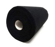 Madeira E-Zee Cotton Soft Tear Away Machine Embroidery Stabilizer Backing Black 54,68 yards x 11,81"(50 m x 30 cm)