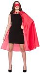 Wicked Costumes Adult Superhero Cape & Mask - Red One Size