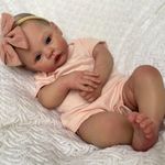 Zero pam Reborn Dolls Silicone Full Body 45CM Anatomically Correct Baby Doll Realistic Reborn Baby Dolls Girls Lifelike Baby Dolls For Girls Gift