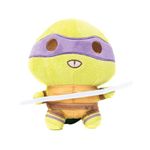 Buckle-Down Nickelodeon Dog Toy, Teenage Mutant Ninja Turtles Donatello Staff Purple Pet Toy, Plush