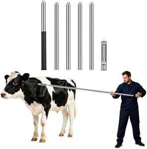 20ML Livestock Long Pole Syringe, Long Arms Cattle Syringes Length Can Be Adjusted Freely 22"38"54"70"85", Suitable for Large Such as Cattle And Horses Pole Syringe for Animals