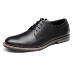 Bruno Marc Mens Dress Shoes Classic Oxfords Lace-up for Men Business Wedding,Size 12,Black,SBOX2215M-E