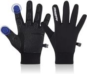 AsbaSweet Winter Gloves for Men Women, Touch Screen Glove with Anti-Slip Grip, Thermal Warm Windproof Material & Touchscreen Finger Breathable Comfort, Cold Weather Touchscreen Gloves for Phone Text